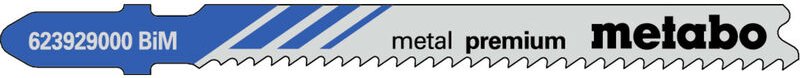 Thumbnail - Metabo - 5 Stichsägeblätter 'metal premium' 66/ 1,9-2,3 mm, progressiv, BiM, mit Eintauch