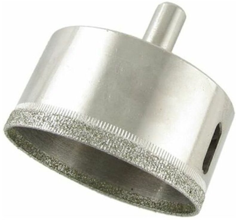 Ahlsen - 2-3/8 Zoll 60 mm Diamant-Lochsäge für Fliesen, Keramik, Glas, Porzellan, Marmor, Bohrer