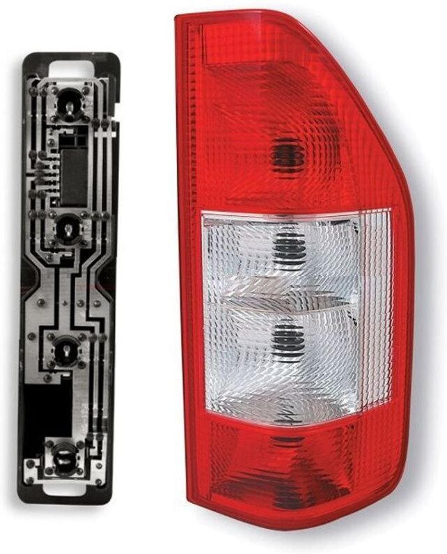 Rücklicht hinten rechts Mercedes Sprinter, 8261656, mit Lampenbrett 1995-2005