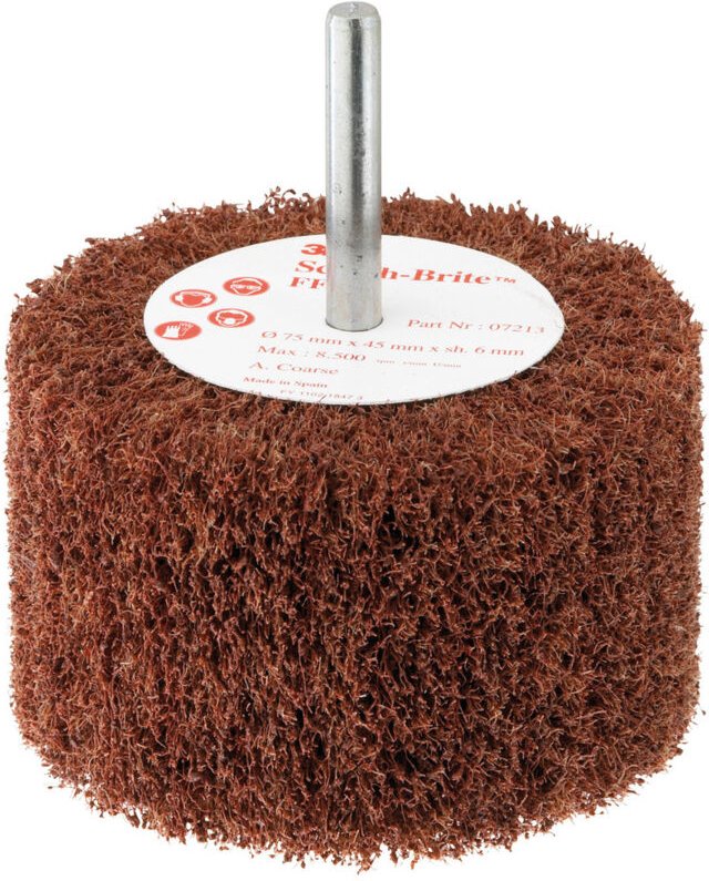 Lamellenbürste Schaft 6 mm ff-zs 75x45 mm, s fine - 3M