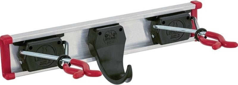 Geräteh.L.Führungssch.300mm Hak.1 Hal.2 Alu.