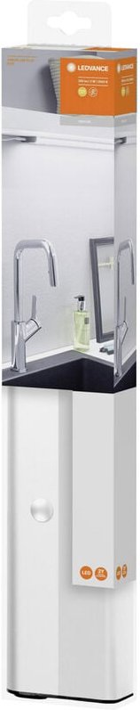 LEDVANCE Linear LED Flat L Unterbauleuchte LED 6 W Warmweiß Weiß