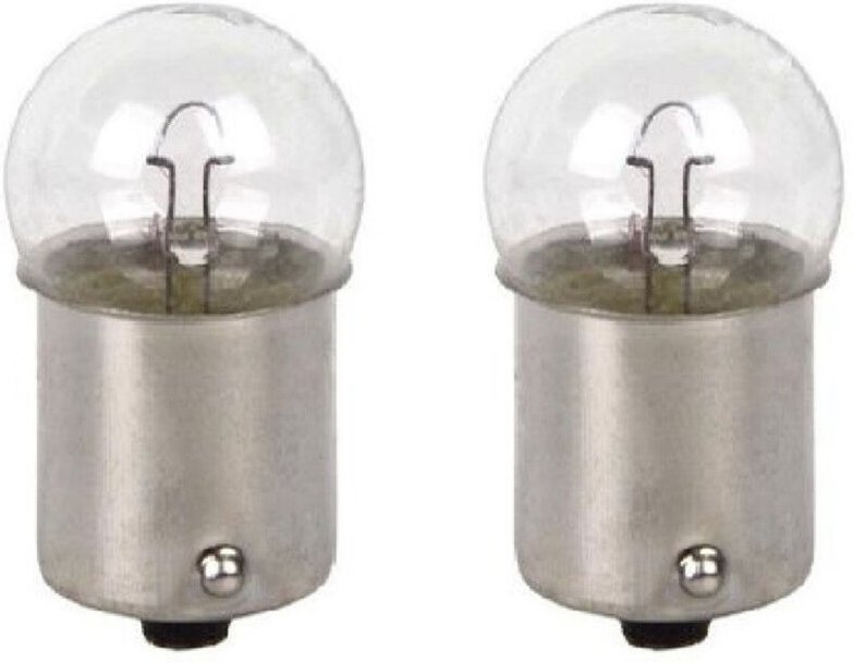 Maxtech - Trade Shop - auto position glühbirnen BA15S R5W L-P115 warmes licht 12V 5W halogen no canbus -
