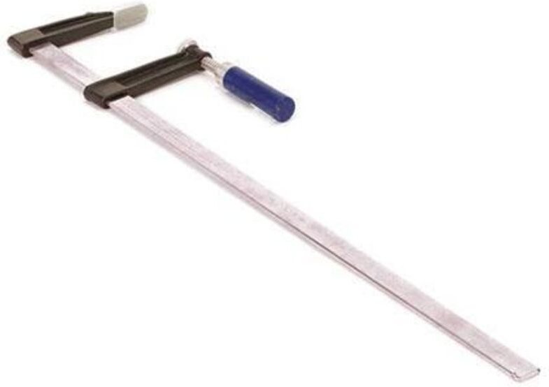 Toolland Klemme, 800 x 120 mm, 1800 g, ergonomischer Griff, Blau