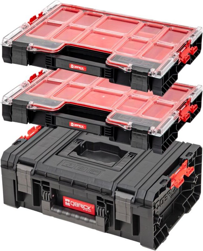 Werkzeugkasten Set pro Technician Case 2.0 450 x 332 x 171 mm 12 l IP54 + 2x pro 200 Organizer 452 x 358 x 79 mm 6 l IP5...