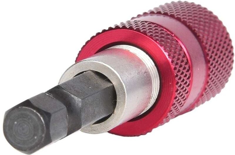 KS Tools 1/4 Magnetischer Bithalter mit Tiefeneinstellung, auf Hänger