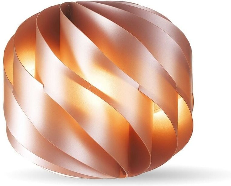 Linea Zero - Kupfer Tischlampe Cm. 15 x 14 Uhr