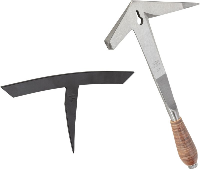 DACHKRONE Set 1 – PICARD Schieferhammer Nr. 207 R XL & Haubrücke Nr. 209 gebogen