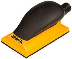 MIRKA BUFFER MANUAL DRIVE GRIP 70 X 125 mm 13 LÖCHERN YELLOW