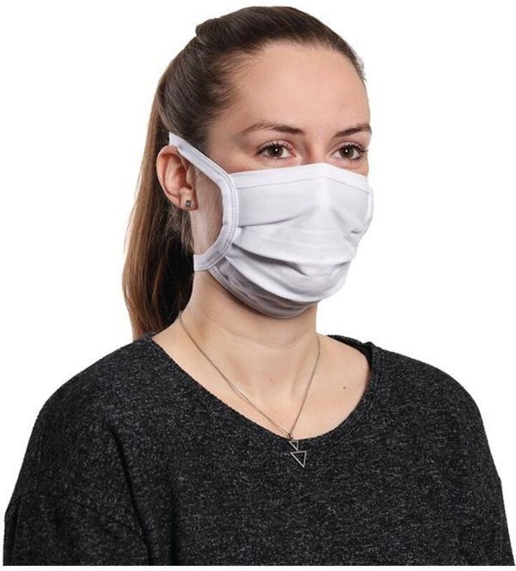 Mundschutzmasken aus Baumwolle zum Wiederverwenden wasch-/kochbar 25 Stk