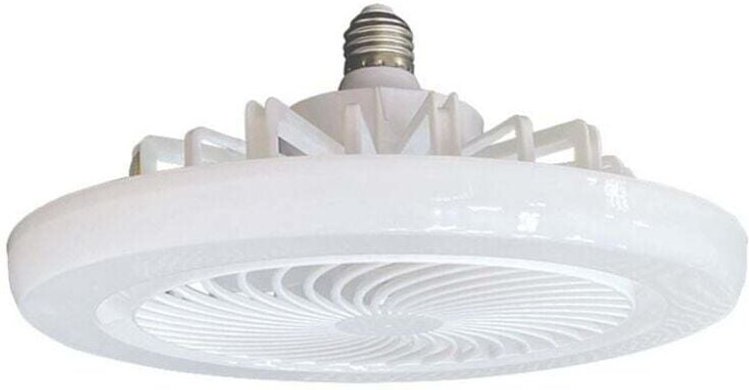 Deckenventilatoren mit Beleuchtung und Fernbedienung, Einbauventilator, modernes, flaches Modell ohne Rotorblätter für d...