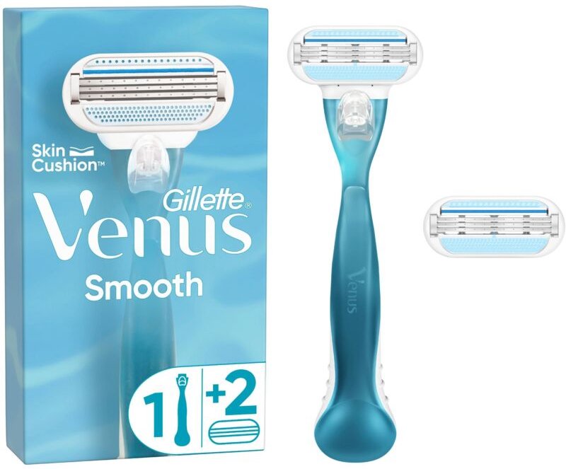 Smooth razor 2 razor blades