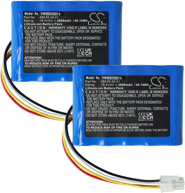 Akku kompatibel mit Gardena R160Li Modell 2016, R160Li 2017, R160Li 2016, R160Li, R160Li 2018 Rasenmäher (2600mAh 18,5V ...