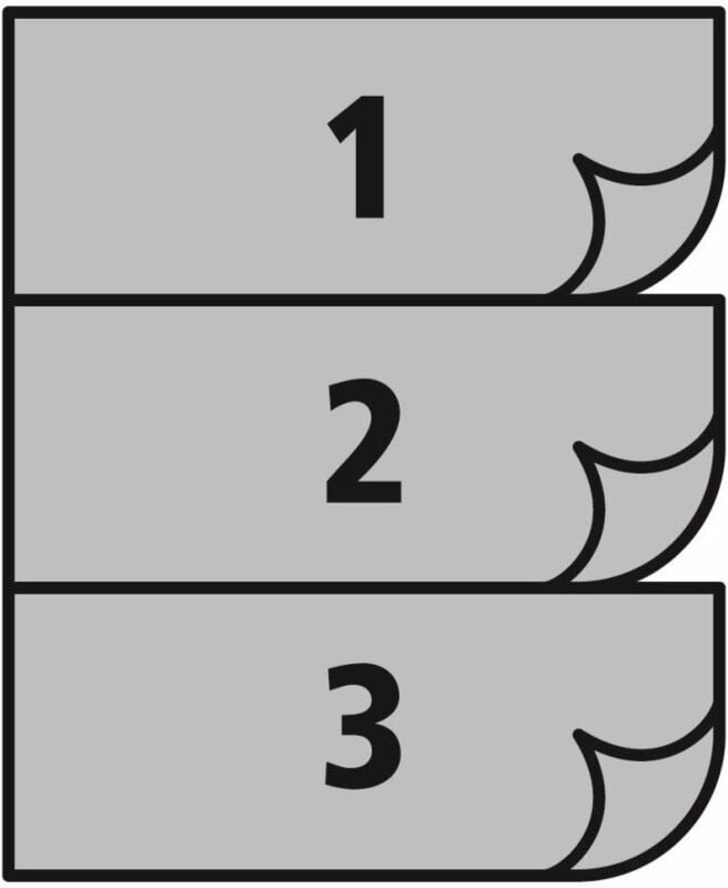 Thumbnail - Super Grit Schleifpapier 400 Holz/Metall 230 x 280 mm (2849000) - Wolfcraft