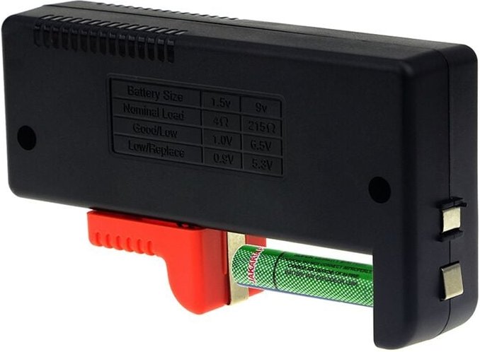 Tlily - BT-168D Batterietester Digitaler BatteriekapazitäTstester BT168D Tester für AA/AAA/C/D/9V/1,5V Batterien