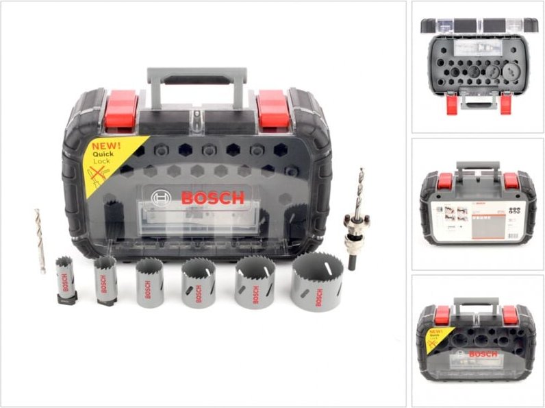 Professional Lochsägen-Set Standard BiM 11tlg inkl. Ø65mm (2608580886) - Bosch