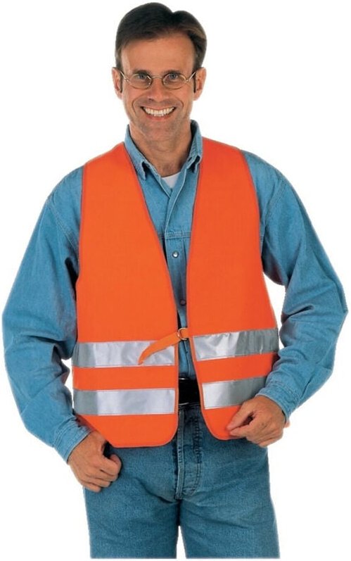 Wicatex Warnweste, bw-mg, Einheitgröße, orange