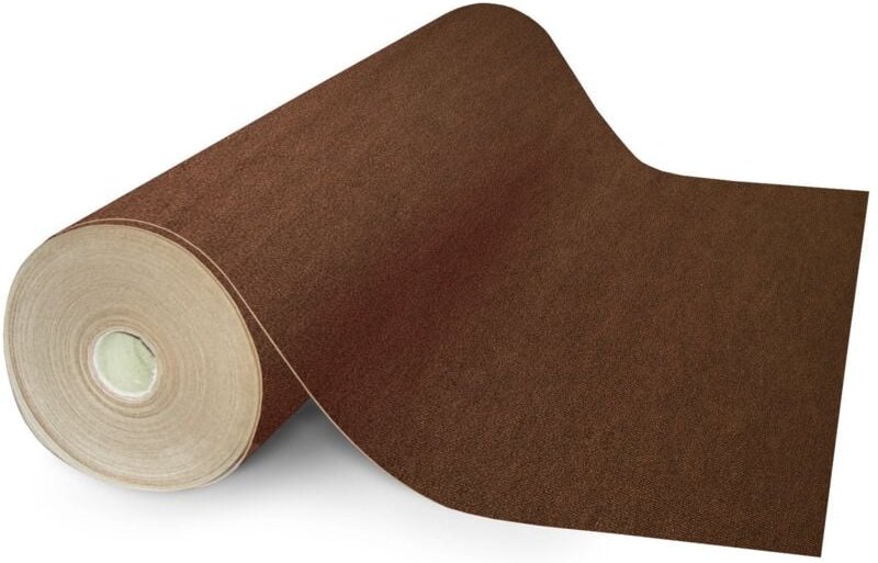 Karat - Nadelfilz-Teppich Malta Event-Teppich Dunkelbraun 200 x 500 cm