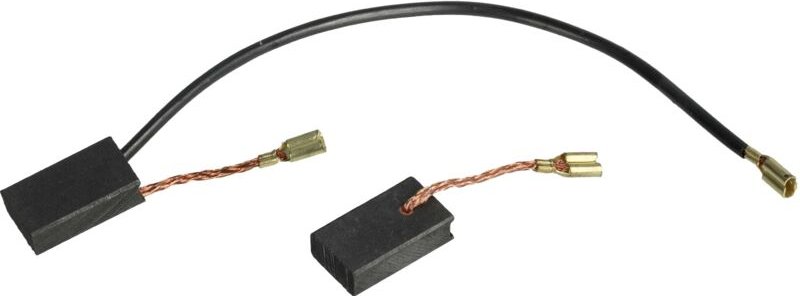 Vhbw - 2x Kohlebürste 4,9 x 9,9 x 17,2 mm kompatibel mit Bosch dc 125, ws 125 Winkelschleifer