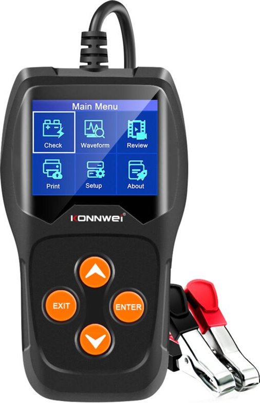 Konnwei KW600 Batterietester - 12V Autobatterie-Diagnose