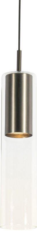 Moderne Hängeleuchte Gunmetal für 1-phasiges Schienensystem - Iconic Lloyd