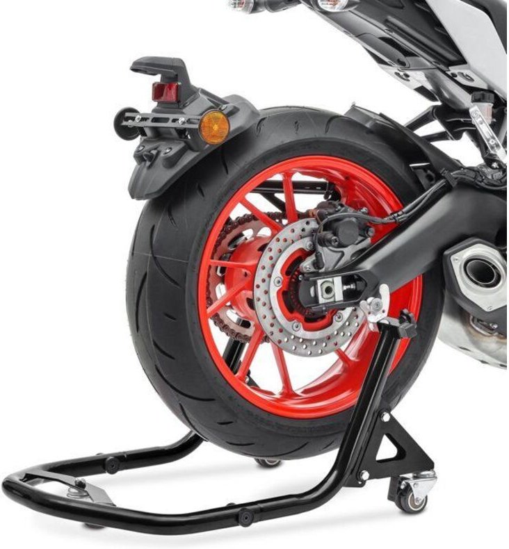 Hinterstütze Range Motorrad für Kawasaki Versys 1000 / 650 XBV schwarz