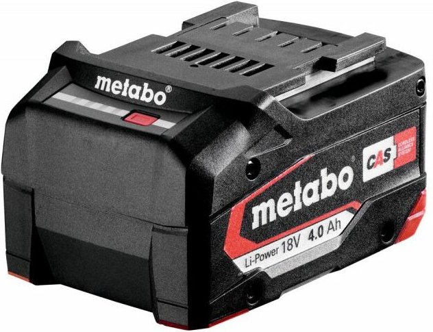 Metabo - Li-Power Akkupack 18 v 4,0 Ah cas Li-Ion Akku ( 625027000 ) mit Ladestandsanzeige - Nachfolger von 625591000