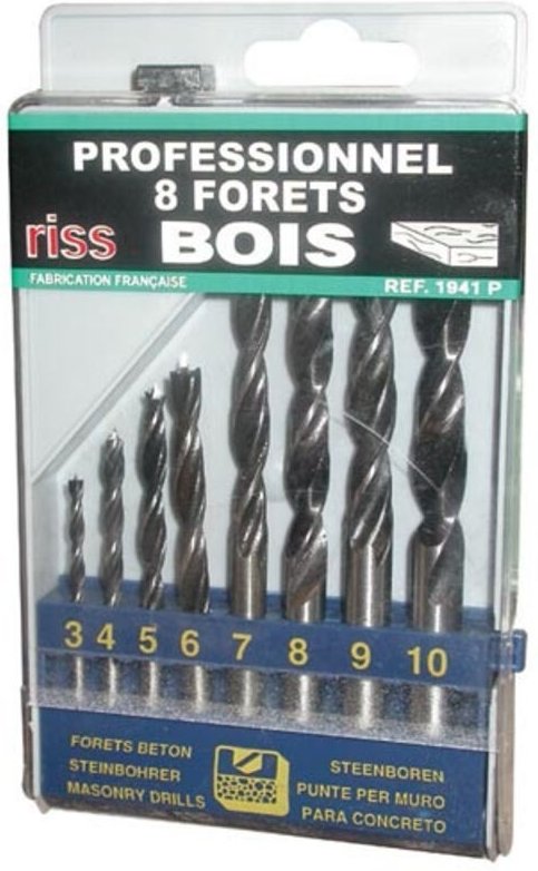 Waldholz 8 Stück. Kunststoff-Box Sc - Riss