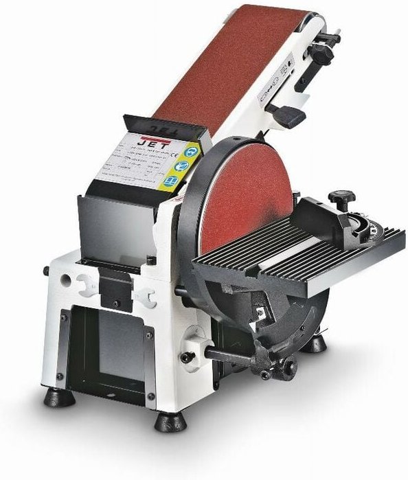 Kombinierte Bandschleifmaschine 100x914mm / 200mm Scheibe 230V JET - JSG-233A-M