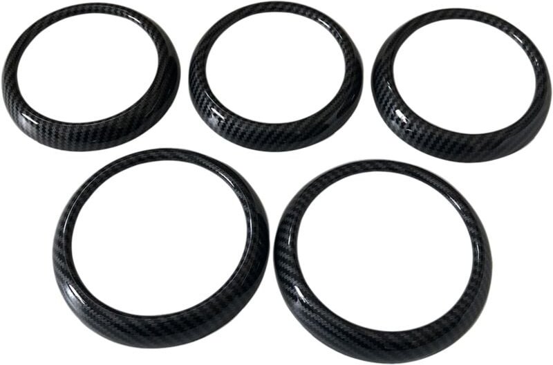 Tlily - Auto Klimaanlage Luft EntlüFten Auslauf Ring Abdeckung Verkleidung Dekoration für a Class W176 13-18 b W246 11-1...