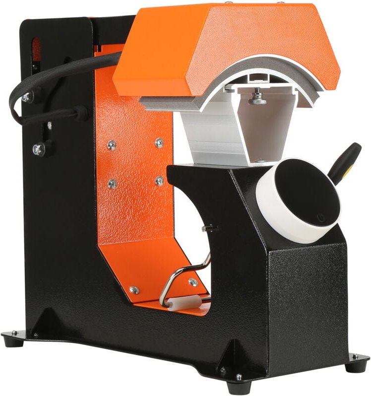 Mophorn-Hitzepresse für Hüte, 3-in-1-Maschine zur automatischen Kappenpresse.6,4 x 3,5 Zoll Clamshell-Sublimationstransf...