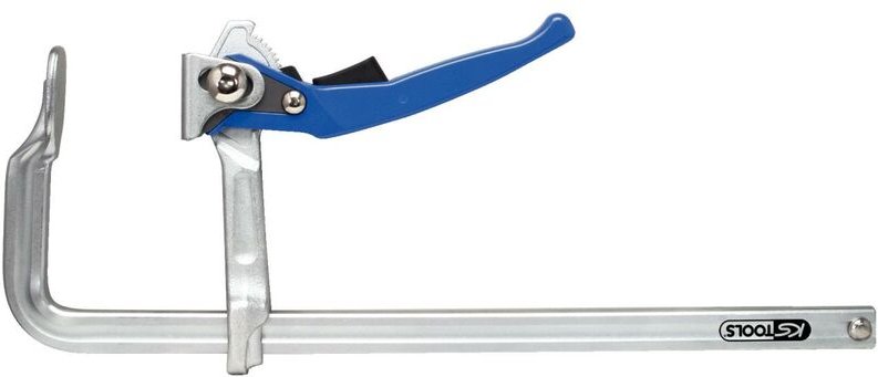 Ganzstahl-Schnellspann-Schraubzwinge, 120x600mm