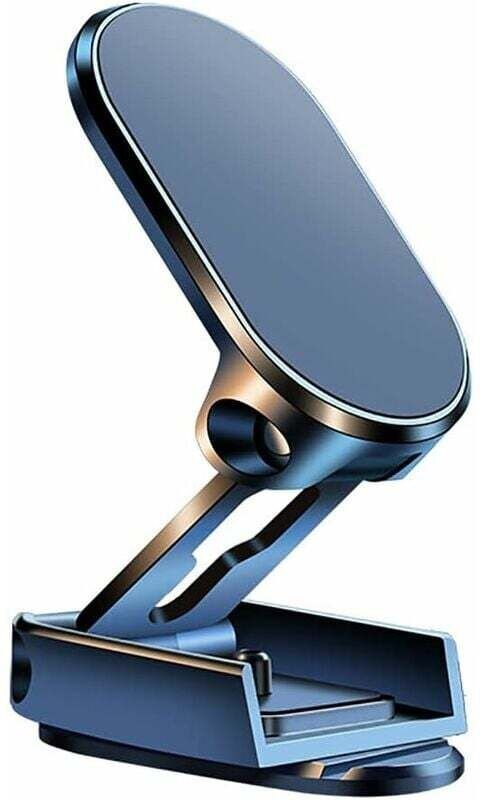 Support Magnetique Telephone Voiture【Pliable Multifonction】 Aimant Téléphone Voiture avec Base Pliable 360° Universel Po...
