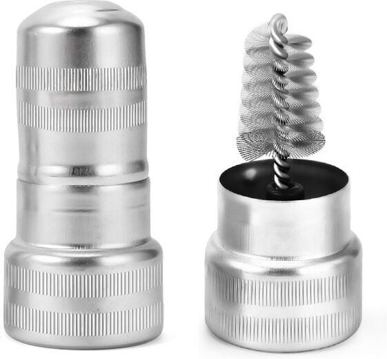 Brosse De Nettoyage des Bornes De Batterie, Brosses Nettoyage pour Poteaux Et Bornes De Batterie, Brosse à Main pour Net...