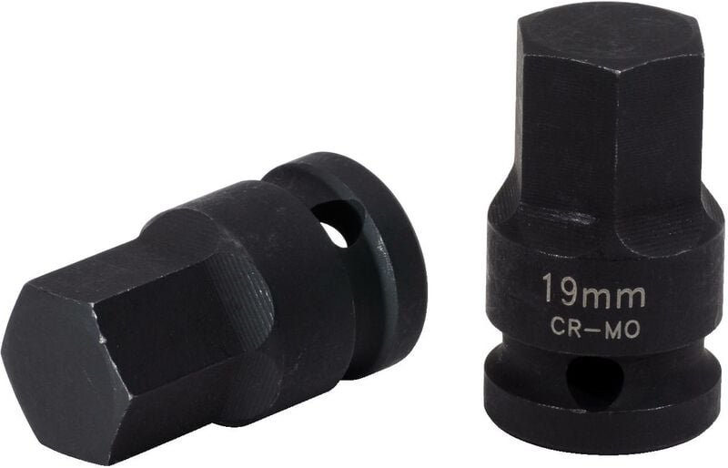 1/2' Kraft-Bit-Stecknuss, Innensechskant, 17mm