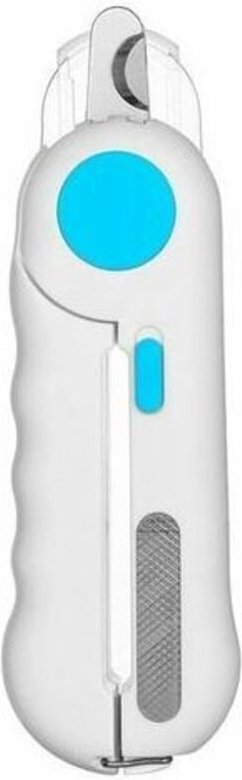 SHINING HOUSE Bloodline LED-Nagelknipser für Haustiere, Katzenkrallenschere, Krallenschere für Kaninchen, Blau