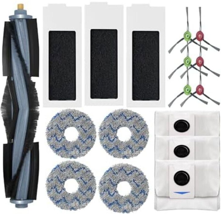 Für deebo T20 X1 omni Turbo Serie Wichtigsten Pinsel Lappen Staub Tasche