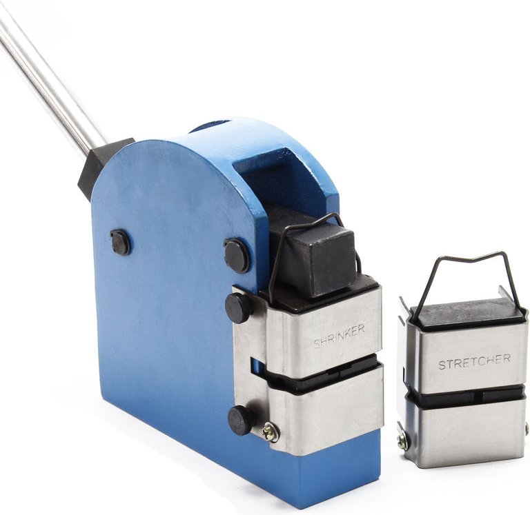 Stauchgerät und Streckgerät SS-18, 45 x 150 x 140 mm, Biegemaschine zur Blechbearbeitung für Stahlblech bis 1,2 mm, Alum...