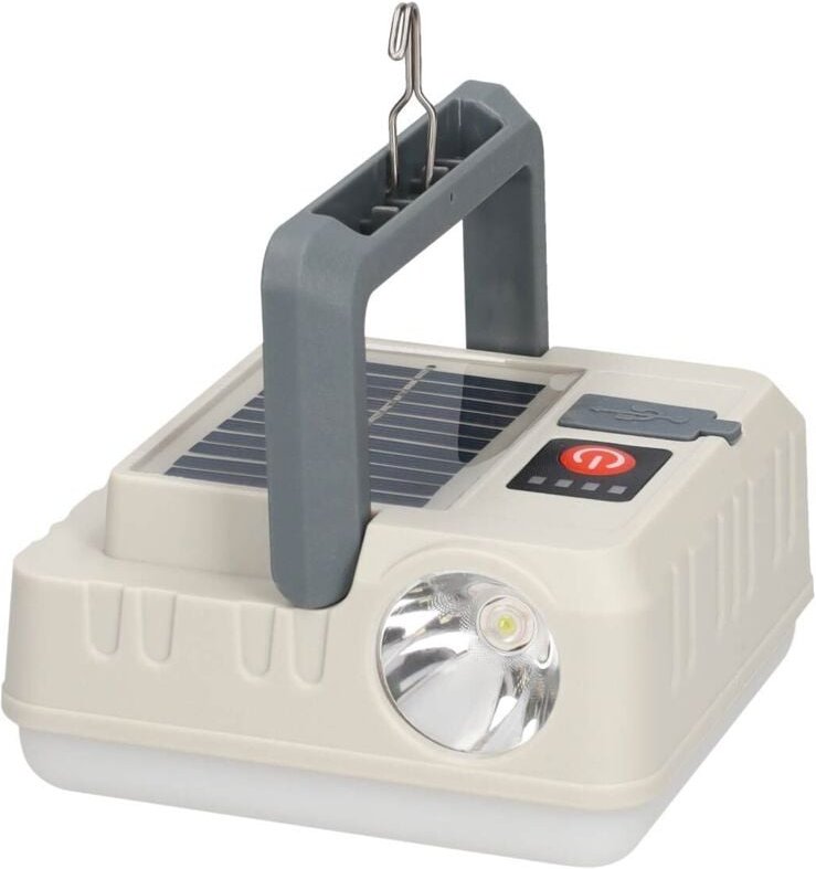 Wiederaufladbare LED-Solar-Taschenlampe 290 lm