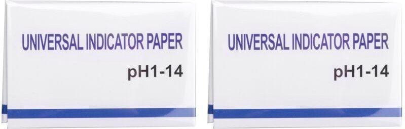 Tlily - 2 SäTze 160 Streifen 1-14 ph Lackmuspapier Test Wasser Kosmetik Boden Papier mit Kontroller Karte