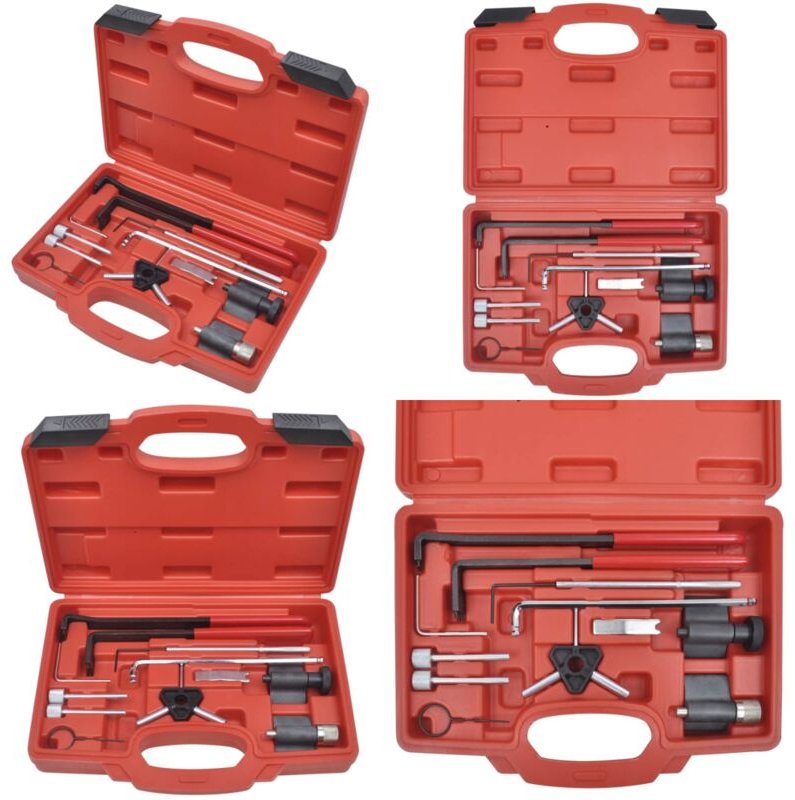 Vidaxl - Dieselmotor-Einstellwerkzeug-Set für vag 1.2, 1.4, 1.6, 1.9, 2.0 TDi - Dieselmotor-Werkzeug - Steuerzeiten-Werk...