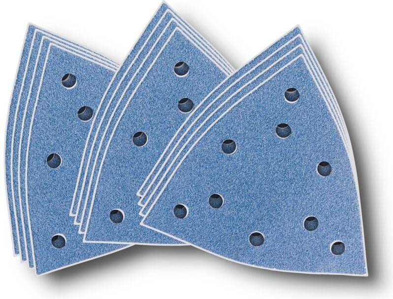 Fein MultiMaster 12tlg. Schleifblatt-Set Zirkon gelocht - 35222952110