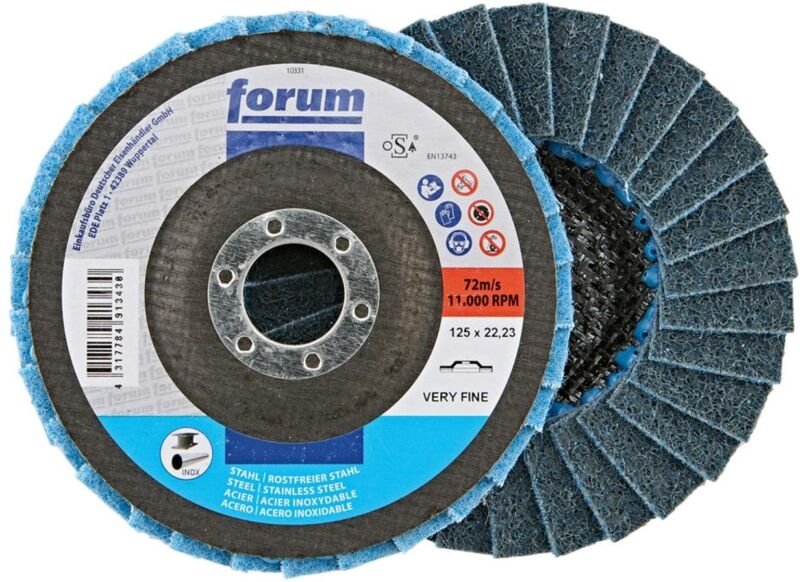 Fächerschleifscheibe 125 mm, Vlies, Vfn - Forum