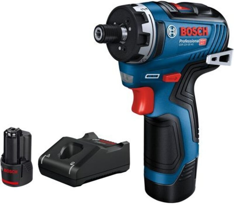 Akku-Schrauber gsr 12V-35 hx mit 2 x 3,0 Ah Akkus + Lader im Karton - Bosch
