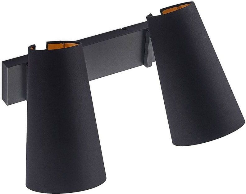 Thumbnail - Wandleuchte, Wandlampe Innen 'Kemoni' aus Metall für Wohnzimmer & Esszimmer von Lucande