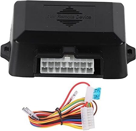 Zoternen - Autofensterheber, 4-türiger Autofensterheber, 12-V-Universal-Autofensterheber-Schließermodul aus schwarzem Ku...