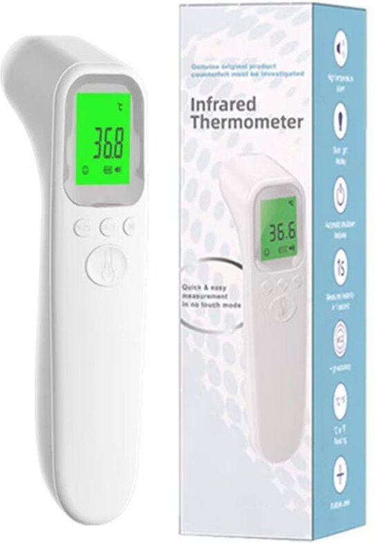 Infrarot-Thermometer, kann den Moment des Feuers präzise messen, Frontthermometer, elektronisches Digitalthermometer