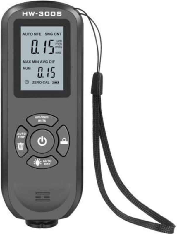 Automatische Lacktester-Beschichtungsdickenmessgerät mit digitalem LCD-Hintergrundbeleuchtungsbildschirm, vertikaler Bil...