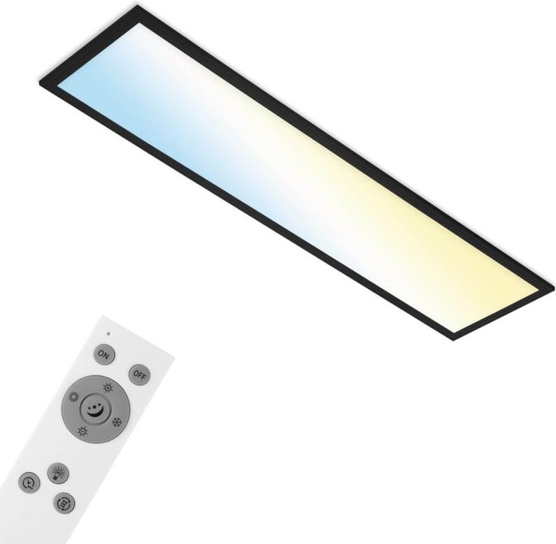 Led Panel cct WiFi Schwenkbar App 28 w schwarz Metall-Kunststoff Brilo ner