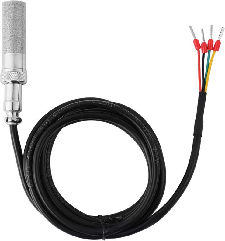 Langzeitstabiles Bodenmessgerät, digitaler Sensor FS200-SHT20, hohe Zuverlässigkeit, 1 Stück, für Blumenbaumschulen, Bau...